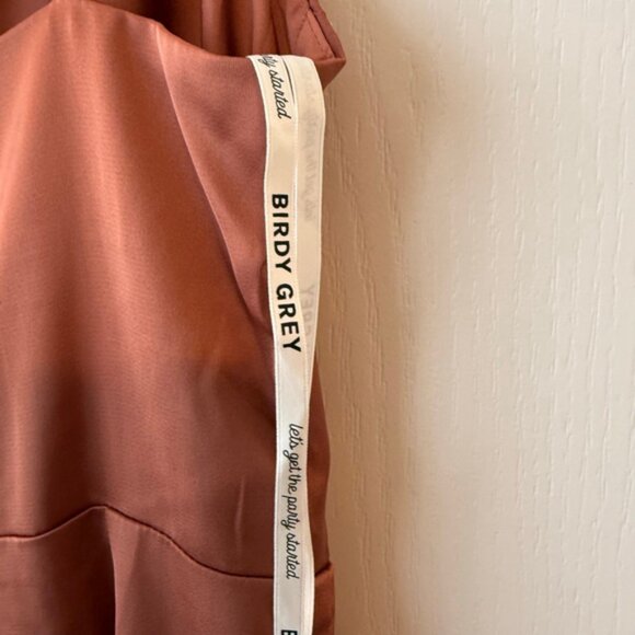 Women's Birdy Grey Lydia Matte Terracotta Maxi Dress XS NWT - Picture 15 of 16